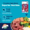 81cr3BSqsAL._SL1500_.jpg Fresh Lamb Adult Dry Dog Food 400g | Natural Ingredients for Optimal Skin & Coat Health | Highly Palatable | Supports Joint Health | Tailored, Premium Nutrition for Small Dogs