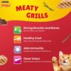 81h6Nhwhr3L._SL1500_.jpg PURINA, Friskies Meaty Grills Adult Dry Cat Food, 400 g, Contains Chicken, Turkey, Lamb and Vegetables Flavours