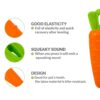 Goofy Tails Dog Toys, Veggie Series Carrot Squeaky Chew Toys for Dogs & Puppies, Squeaky Toys for Dogs, Small & Medium Breeds