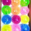 RvPaws LED Whistle Squeaky Squeaker Sound Ball Puppy Dog Cat Pet Chew Playing Rubber Ball Toy -4 Pieces (Set)