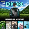 Buraq Breathable Design Pet Carrier Backpack for Hot Weather Travel, Hiking, Ventilated, Touring, Airline-Approved, Sturdy Base cat Bag for Cats Kitten Puppy (Black, Transpicuous See-Through)