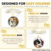 Foodie Puppies Durable Nylon Bone with Treat Chew Toy for Dogs (Arched Treat Bone - Small) 10.5 cm | Non-Toxic, Safe & Long-Lasting | Ideal for Teething, Training & Aggressive Chewers of All Breeds