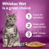 81tf3eHgbJL._SL1500_.jpg Whiskas Adult (1+ Years) Wet Cat Food, Chicken in Gravy, 80 g (Pack of 14), Hydrating Food Made With Real Chicken, 100% Complete & Balanced Nutrition for Adult Cats