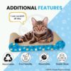 Foodie Puppies 2-in-1 Reversible Cat Scratcher Pad with Catnip for Cats & Kittens, (Couch Scratcher) | Durable Corrugated Cardboard Cat Scratching Board | Scratch Pad Furniture Protection, Play & Rest