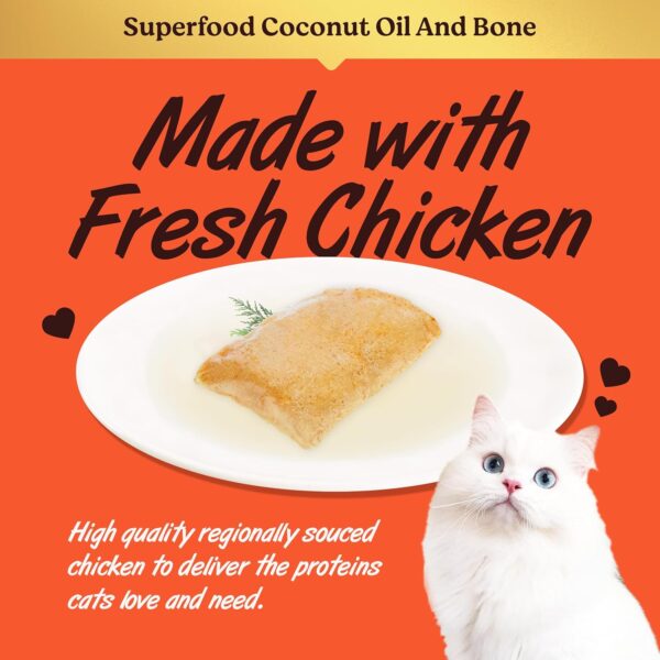 Kennel Kitchen Grain Free Wet Cat Food for Adults and Kittens, Chicken in Jelly, 12 Pouches (12 x 80 GMS)