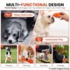 Foodie Puppies Interactive Latex Squeaky Chew Toy for Small to Medium Dogs (Teeth Rugby - Large) | Durable, Non-Toxic, Soft, Floating, Bouncing Pet Toy I Reduce Separation Anxiety (Design May Vary)