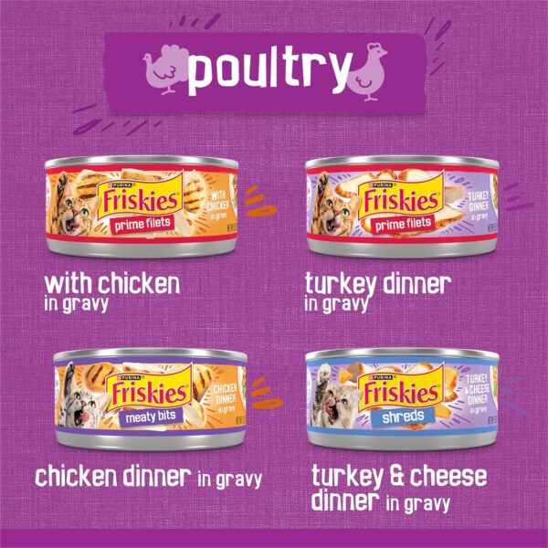 Purina Friskies Poultry Variety Pack Cat Food - (32) 11 lb. Box