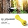 Goofy Tails Dog Toys, Rubber Dumbbell Treat Dispensing Toys for Dogs, Non-Toxic Chew Toys for Dogs, Ideal Interactive Dog Toy for All Breeds and Sizes