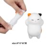 Stress Reliever Toys, 3 Pack New Kawaii Original Japan Lazy cat Mochi decompress Squishy Squeeze cat Healing Toy mini Gifts pu Gag Toys- Multi Color, Stress Reliever Balls Toys.