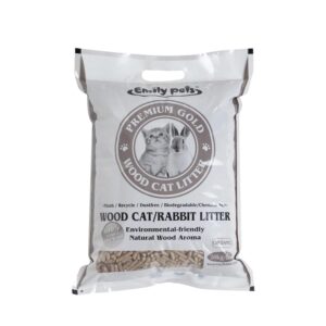 Emily Pets Pine Wood Cat Litter for Cat & Rabbit 20KG