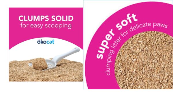 Organica Mild Fragrance Non-Dust Clumping Scoopable Smart Bentonite Clay Cat Litter 25 Litter (5 LT)