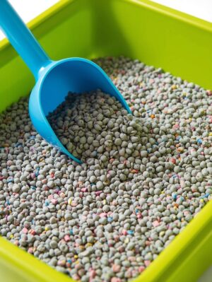 PawJoy Scented Cat Litter – 2kg | Super Fast Clumping, Odor Control, Travel/Sample Pack, Low Dust Formula