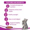 1765568964_61Qqe70cFPL._SL1000_.jpg Whiskas Adult (1+ Years) Wet Cat Food, Chicken in Gravy Flavour, 6 x 85 g Pouches
