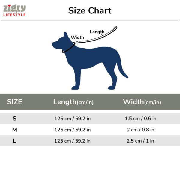 1765577265_51Sol2aZVRL._SL1200_.jpg Zigly Lifestyle Classic Dog Leash-Medium- Neon Green | Long Padded Leash for Medium Dogs | Comfortable Strong Leash for Pets