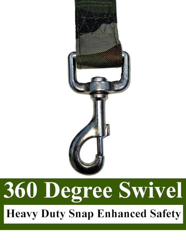 1765605578_71p10jxlbL._SL1500_.jpg RvPaws Dog Army Print Adjustable Harness and Leash for Maxi and Large Breed Dog Body Harness Military Design Heavy Hook Maxi Large Breed - Size XXL 1.5 Inch