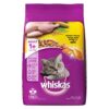 1765637444_61vOqGYUKgL._SL1000_.jpg Whiskas Adult (+1 Year) Dry Cat Food, Chicken Flavour, 1.2kg Pack & Adult (+1 Year) Dry Cat Food, Ocean Fish Flavour, 480g Pack