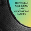 1765640974_71uV5Zxi4L._SL1500_.jpg Customized Dog Harness Leash with Name | Personalized Harness for Large Dogs | Adjustable, Reflective, Choke Free, Reflective (L, Black) (for 24-35 Kg Pet)