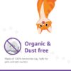 Amazon Basics Dry Cat Food|3 Kg|Ocean Fish|acked with Protein|Suitable for All Breeds with Amazon Basics Scoopable Smart White Bentonite Scented Cat Litter|10 Kg|Lavender Fragrance