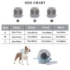 Adjustable Comfort Harness for Dog and Cat |Reflective Harness Soft Padded Design |No-Pull & Easy to Fit |Durable and Breathable |Dog Harness for Outdoor Control (S) (18Lx17Wx1.27H Grey)