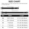 1765939948_717i-yzXWsL._SL1500_.jpg WOOFLIX Reflective Dog Leash And Collar Combo Set | Dog Collar & Anti Slip Padded Handle Leash For Dogs | Dog Rope For Medium & Large Dogs | (Leash 5 Feet + Collar Xl, Black)