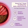 1765989238_8138P3GHYjL._SL1500_.jpg Good Cat Dry Cat Food | Oven Baked | Made with Real Chicken & Ocean 4 Fish | 300g (Pack of 2) | Suitable for All Ages | High Palatability | Tuna, Salmon & Mackerel | Essential Taurine for Vision