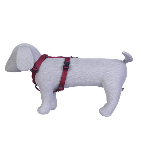 1766007120_61YP6IYUPnL._SL1000_.jpg Pets Like Dog Polyester Full Harness Maroon(Medium) (GE-PL0013D)