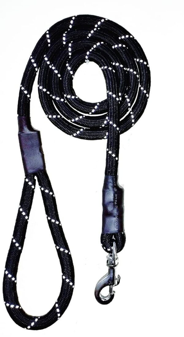 1766041042_61jyI9Iu2zL._SL1280_.jpg Dog Belt Padded Dog Vest Harness Adjustable Neck Strip Chest Strip & Adjustable Dog Padded Rope Leash (Black, Large)