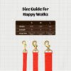 PetWale Dog Leash with Padded Handle | Suited for Walking, Running, Training & More | Red Fabric | Easy to Clean & Maintain | Durable & Sturdy | L: 5 feet, W: 1.5 inches