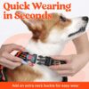 Premium Reflective Dog Vest Harness| Soft Breathable| Padded Handle| Adjustable Straps & Luxury Buckle| No-Choke Design with Free Leash-26mm Chest (22-30 inch) All Medium Breeds 14-22 Kg