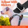 Premium Reflective Dog Vest Harness| Soft Breathable| Padded Handle| Adjustable Straps & Luxury Buckle| No-Choke Design with Free Leash-26mm Chest (22-30 inch) All Medium Breeds 14-22 Kg
