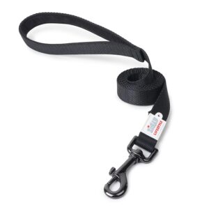 Zigly Lifestyle Classic Dog Leash-Medium- Black | Long Padded Leash Zigly Lifestyle Classic Dog Leash-Medium- Black | Long Padded Leash for Medium Dogs | Comfortable Strong Leash for Pets