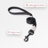 1766699624_517OazPG72L._SL1000_.jpg Zigly Lifestyle Classic Dog Leash-Medium- Black | Long Padded Leash for Medium Dogs | Comfortable Strong Leash for Pets