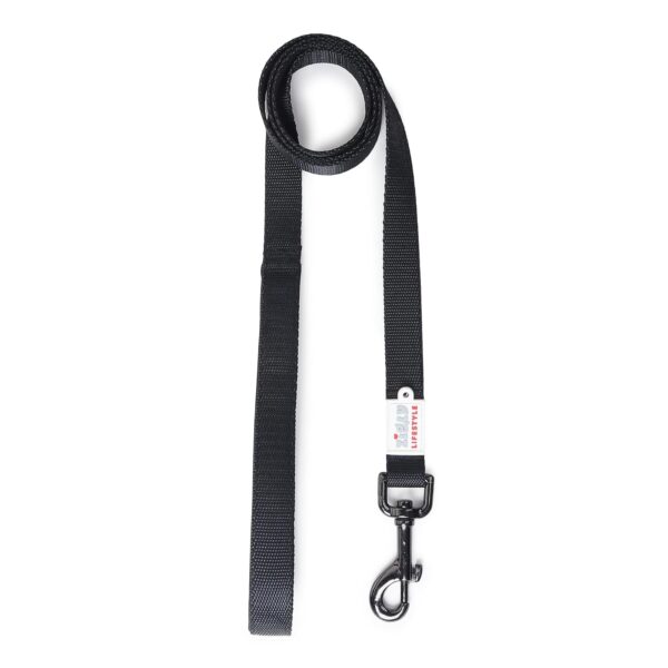 1766699628_71uHSyKAg3L._SL1500_.jpg Zigly Lifestyle Classic Dog Leash-Medium- Black | Long Padded Leash for Medium Dogs | Comfortable Strong Leash for Pets