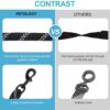 Petology Dog Leash 4FT Long, 1cm Thick Reflective Heavy Duty Rope with Anti-Slip Padded Handle for Small Dogs