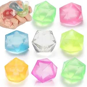 Taba Squishy, Squishy Toy, Squishies Gel Toys Stress Relieving Fur Ball Packaging Gifts Cute Things for Perfect Desk Accessory Sock Filling for Kids Teenage (FUFU Green)