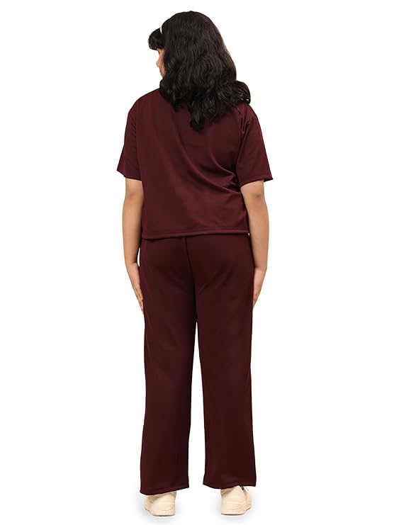 31gDWmo72GL.jpg Women's Casual Lounge Set, T-Shirt with Cat Bow Print and Matching Pants