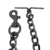 Woofy 60 Inch Stainless Steel Heavy Duty Long Leash Chain for All Breed Dogs | Silver - XX-Large Heavy Weight - 900GM