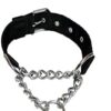 DOG TRUST Dog Combo of Rope Leash with Choke Belt Collar for Dogs - Black (Large)