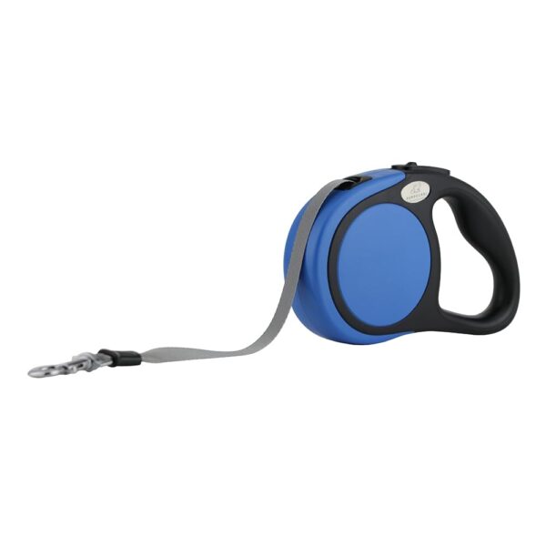 412lzxZJJGL._SL1000_.jpg Retractable Dog Leash for Walking, Jogging, Training | One Button Brake with Premium Handgrip Suitable for Dogs up to 20Kgs, 5m Long (Blue)