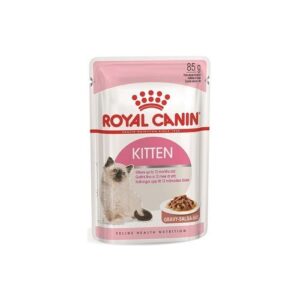 Royal Canin Kitten Instinctive Cat Gravy Food (85G) - 20 Royal Canin Kitten Instinctive Cat Gravy Food (85G) - 20 Pouches