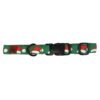 Lana Paws Santa Paws Christmas Dog Collar Belt for Medium Dogs, Adult Indies, Beagles, Cocker Spaniels & Similar