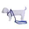 Pets Like Spun Poly V Harness with Leash Set Navy Pets Like Spun Poly V Harness with Leash Set Navy Blue (Small)