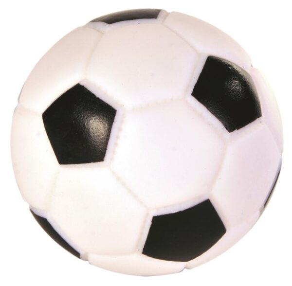 Trixie Football Vinyl Rubber Dog Toy - L, 10 cm Trixie Football Vinyl Rubber Dog Toy - L, 10 cm | Durable, Non-Toxic Chew Toy for Dog of All Breeds Recommendation, Lightweight and Attractive in Color to Keep Your Pet Engaged for Hours