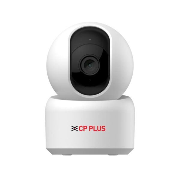 CP PLUS 3MP Full HD Smart Wi-Fi CCTV Camera | CP PLUS 3MP Full HD Smart Wi-Fi CCTV Camera | 360° Pan & Tilt | CTC Cyber Secure Tech | View & Talk | Motion Tracking | Night Vision | SD Card (Up to 256GB) | Alexa & OK Google | CP-E35Q