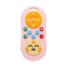 Cute Cat Silicone Baby Teether - Cat Remote Control Shape Food Grade Teething Toy for Babies - Sensory Teething Toy, Remote Teether for Babies (Pink)