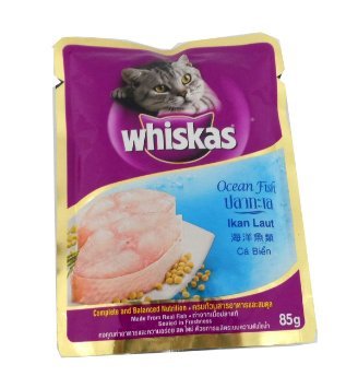 Whiskas Ocean Fish, 85 g (Pack of 2) Whiskas Ocean Fish, 85 g (Pack of 2)