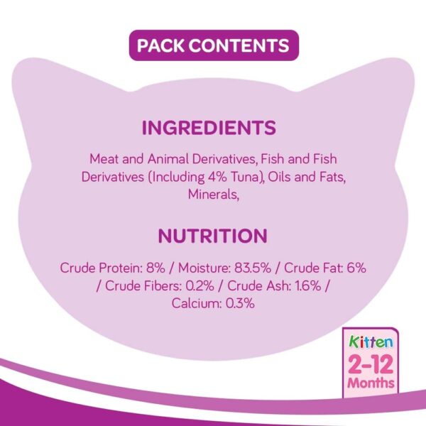 Whiskas Adult (1+ Years), Wet Cat Food, Salmon in Gravy Flavour, 48 Pouches (48 x 85g)