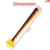 51-6KPx27L._SL1080_.jpg Rope Ball Dog Toy Interactive Pet Training Toy Ball for Tug, Chew, Fetch & Play Perfect for Powerful Chewers Play Ball Dental Clean (Rope Ball) Yellow