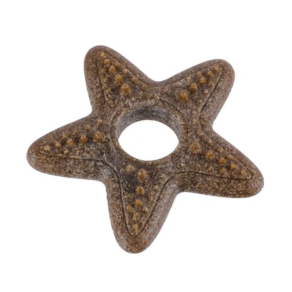 Pet Bamboo Chew Star Toy for Dogs – Fun & Interactive Exercise Play Toy, Durable and Safe for Chewing, Teething, and Dental Health-Brown
