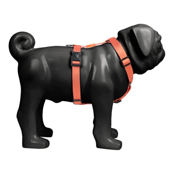 Heads Up For Tails Classic Nylon Dog H Harness - Orange - L